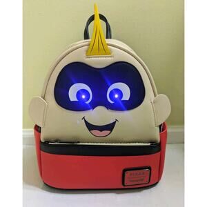 Loungefly Pixar Incredibles Jack Jack Light-Up Cosplay Mini Backpack NEW NWT
